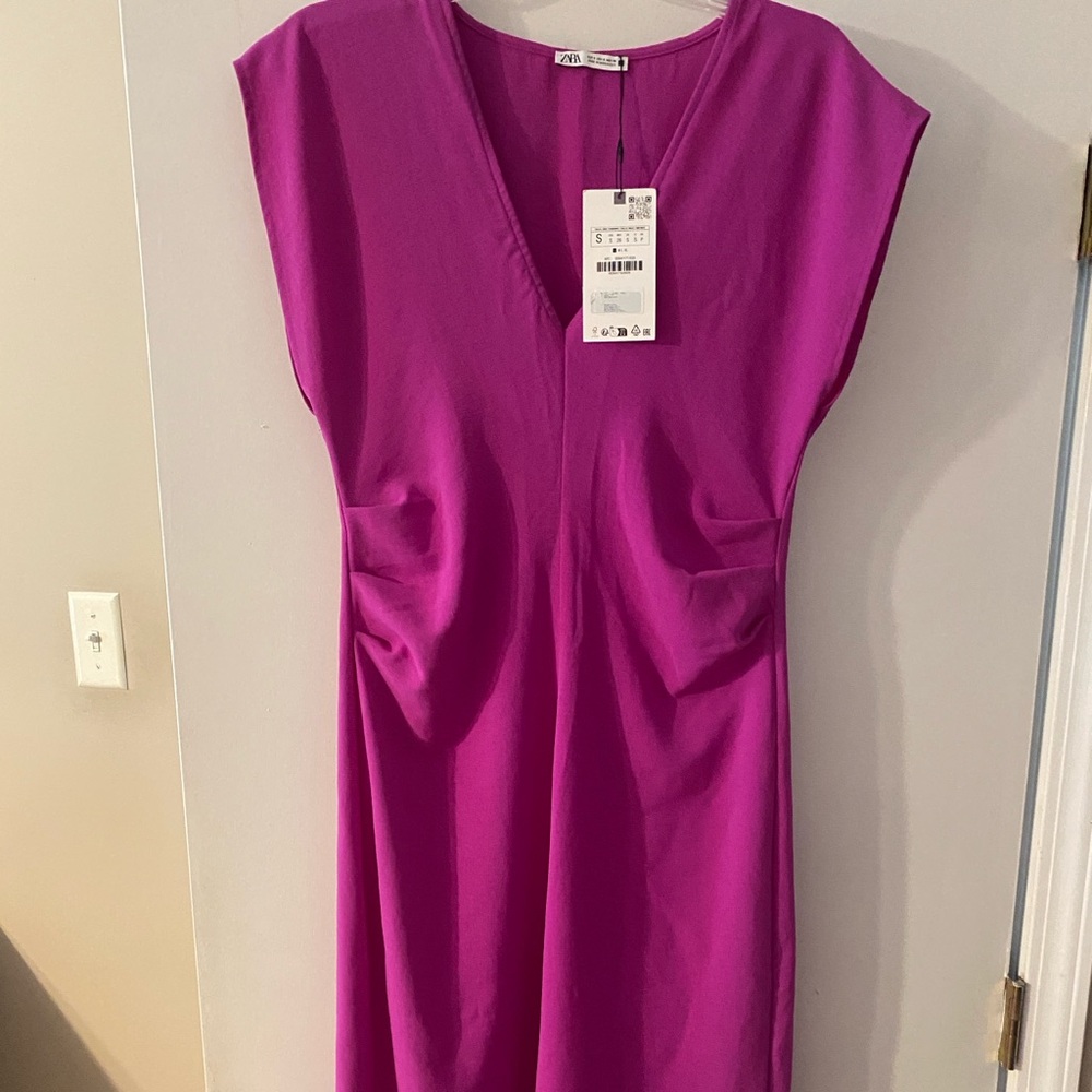 Zara Vibrant Midi Dress